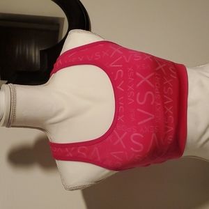 VSX Pink Logo Sports Bra Large